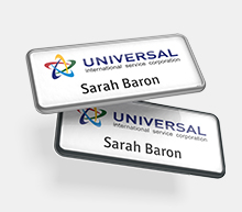 Rounded icon® name badges